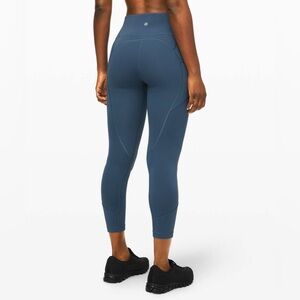 Lululemon All The Right Places Crop II *23" code blue